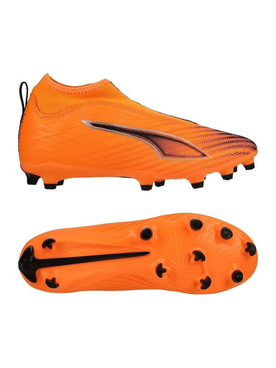 Ultra 6 Match FG/AG Kids Soccer Cleats Molded Orange