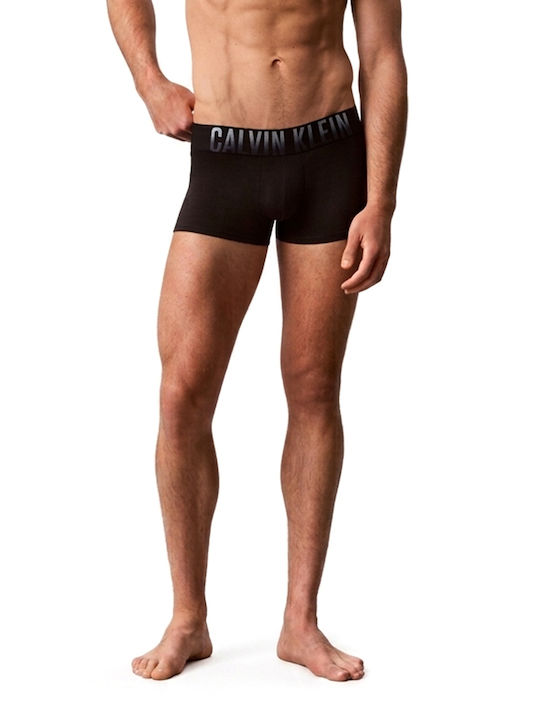 Calvin Klein Trunk Men's Boxers Black-Burgundy-Light Blue 3Pack