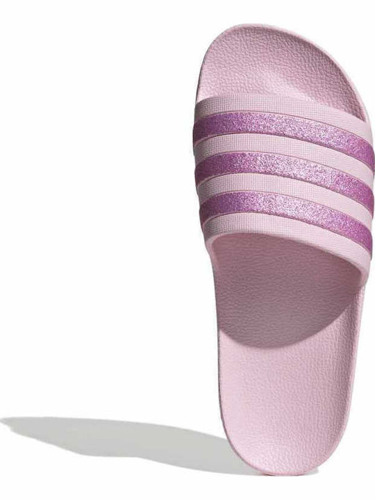 Adilette Aqua Slides Slides in Turquoise Colour