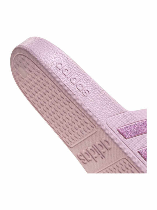 Adilette Aqua Slides Slides in Turquoise Colour