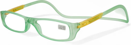 Reading Glasses +1.50 with Magnet in Green Colour AG-A008