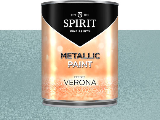 Spirit Verona Ефектна Боя Метални Перлени Частици 1л Аквамарин Син