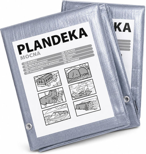 Premium Planen Verstärkt 2x6 M 110 G/m² Wetterbeständig