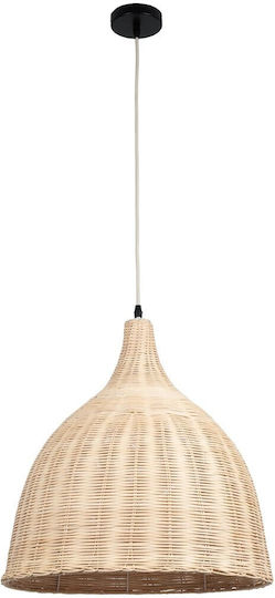 kelvo Bahamas Beige Boho Ceiling Pendant Light with E27 Socket 45x45x47cm