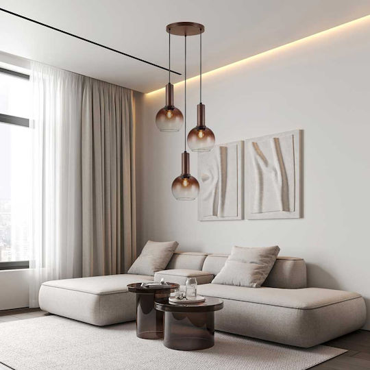 Vivalux Brown Pendant Light
