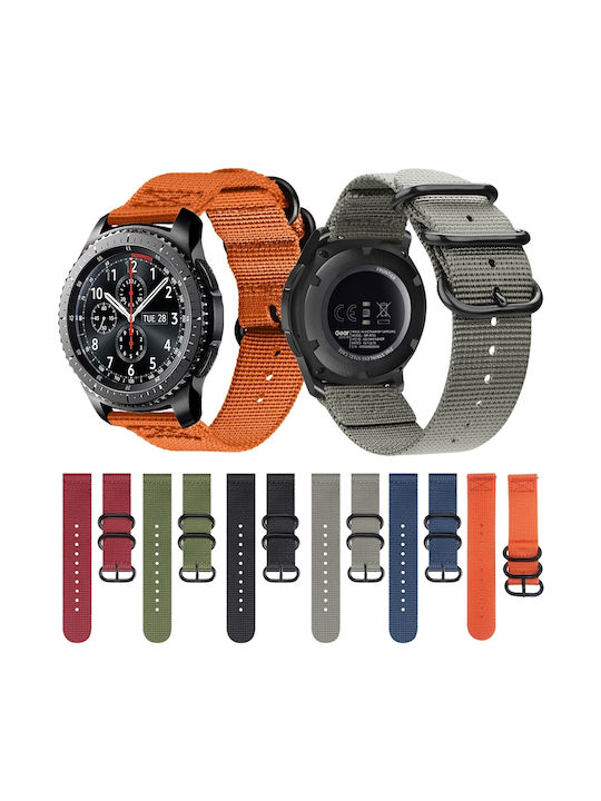 Tragbare Bänder Rostfreier Stahl Orange (Galaxy Watch Active 2)