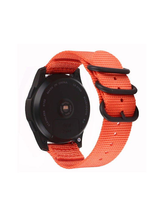 xDfind Rostfreier Stahl Tragbare Bänder Orange (Galaxy Watch Active 2) xDfind Rostfreier Stahl Tragbare Bänder Orange (Galaxy Watch Active 2)