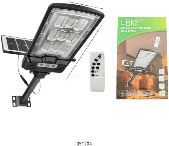 Solarleuchte 4500lm mit Bewegungssensor Fotowiderstand und Fernbedienung