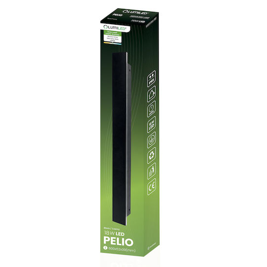 Pelio Wandmontierte Außenbeleuchtung Led Aplik 18w 4000k Ip65 Beleuchtung Pelio Wandmontierte Außenbeleuchtung Led Aplik 18w 4000k Ip65 Beleuchtung