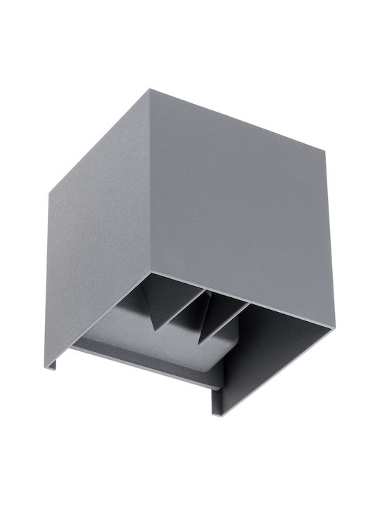 Garden Wall Lamp Led G9 Adjustable Up Down Graphite Pyxis Lumiled