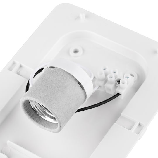 Lampa De Grădină E27 Led Iluminat Exterior Montat Pe Perete Fațadă 35cm Lecos Lumiled