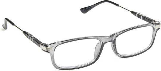 Reading Glasses +3.00 in Grey Colour 8970grey-234403