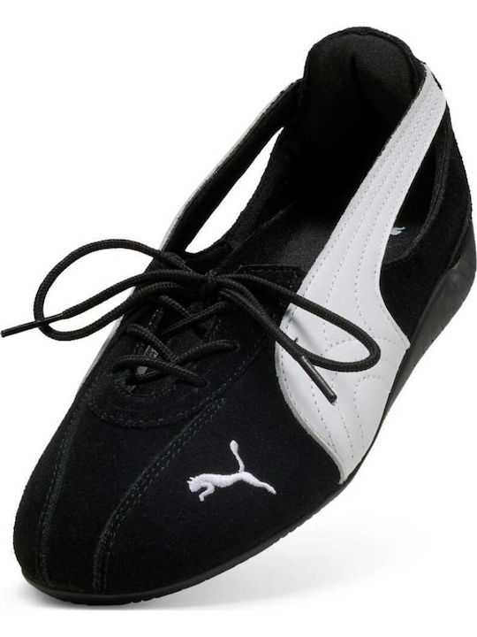 Speedcat Speedcat Women's Ballerina Shoes in Black Colour