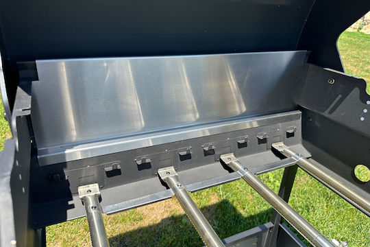 Set de căptușeli detașabile din inox pentru grătar