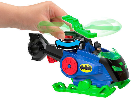 DC Super Friends Batcopter Vs Man-Bat Batman Action Figure for 3+ Years