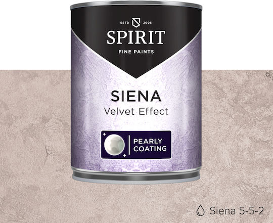Spirit Siena Декоративна Мазилка Pearl Sheen Cloud Tool 2.5l Светлокафява