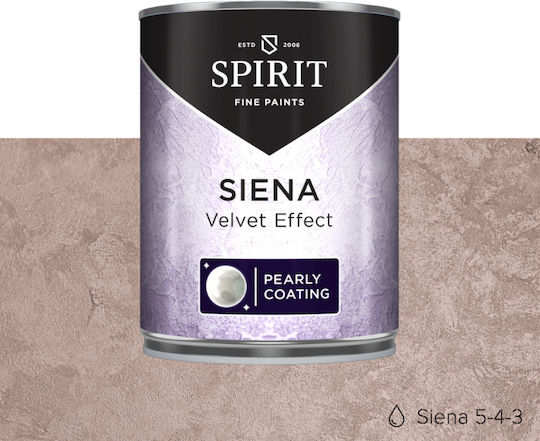 Декоративна мазилка Spirit Siena Pearl Shimmer Cloud Tool 1l кафява