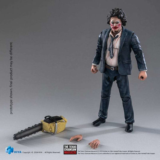 Texas Chainsaw Massacre 1974 Exquisite Mini Action Figure Scale 1/18 Pretty Woman Mask Size 11cm