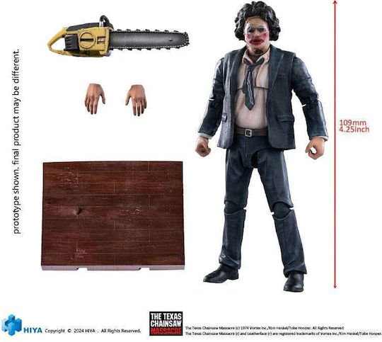 Texas Chainsaw Massacre 1974 Exquisite Mini Action Figure Scale 1/18 Pretty Woman Mask Size 11cm
