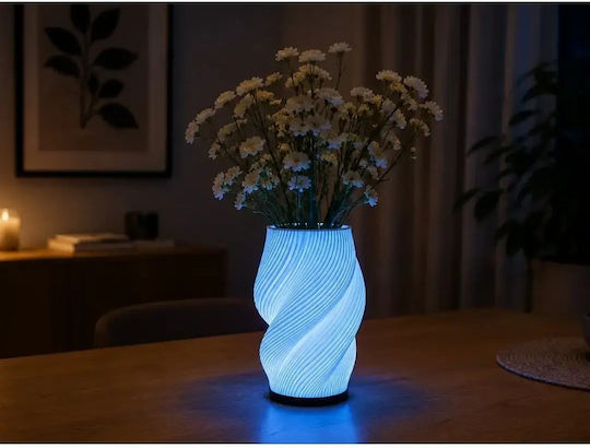 Verk Group Διακοσμητικό Φωτιστικό LED RGB Βάζο
