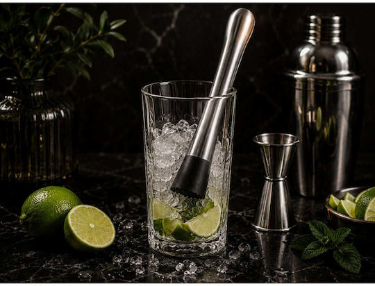 Quirlen & Bar-Stößel Edelstahl 21cm Mojito & Drinks