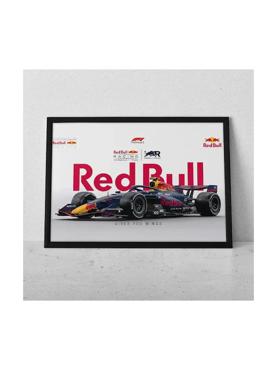 Poster Formula1 Red Bull Racing F065 21cm X 30cm White Frame Pvc-71701pd158745f55324