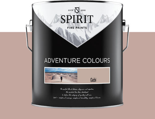 Spirit Adventure Colours Gobi Стенна Боя Лесна За Поддръжка Чиста 2.5л Пясъчно Бежова
