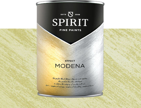 Декоративна Боя Spirit Modena Кварцов Пясък Перлени Пигменти 2.5л Зелен