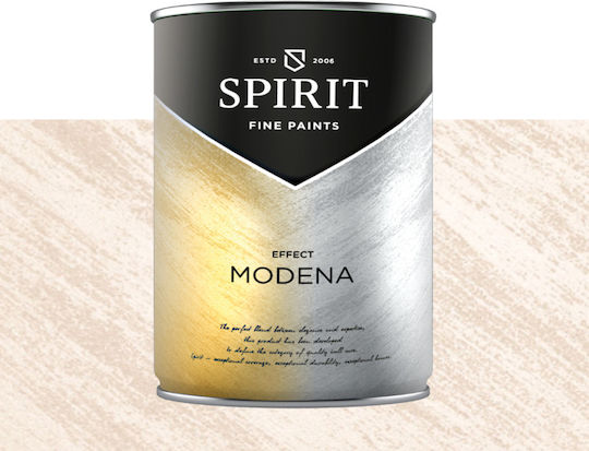 Декоративна Боя Spirit Modena Pearl Пигменти Ефект Четка 2.5л Светло Прасковена