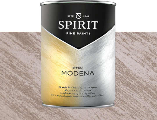 Декоративна Боя Spirit Modena Quartz Пясък Перлени Пигменти 1л Кафяв