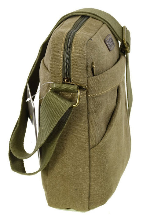 Men's Shoulder / Crossbody Bag Khaki