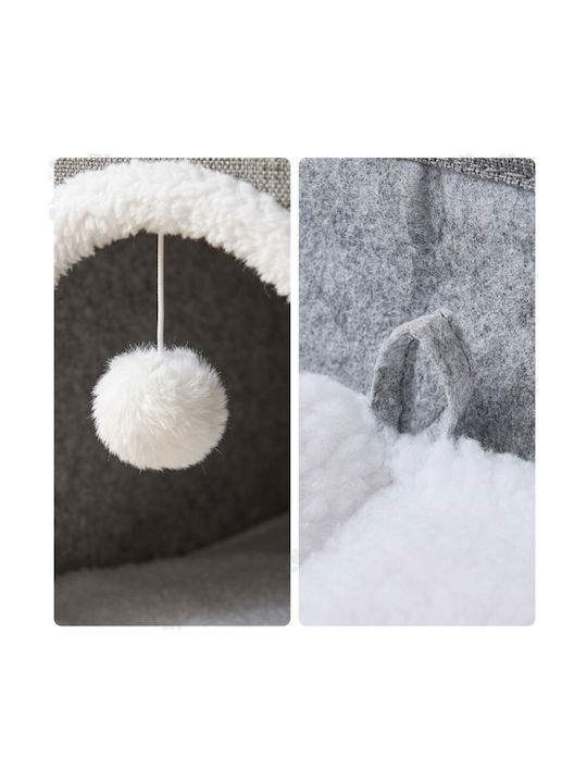 Relaxdays Grey Scratching Post 60x40x34cm