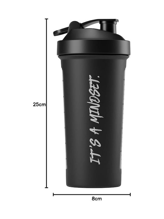 Applied Nutrition Plastic Protein Shaker 700ml Black