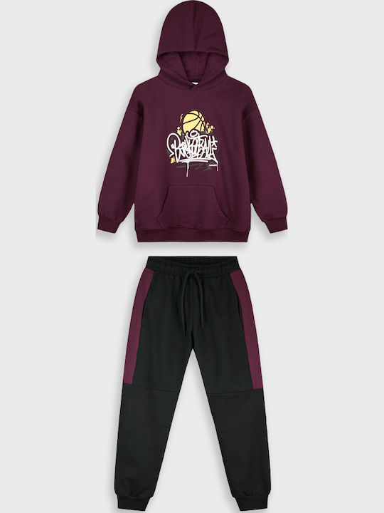 Kids Sweatpants Set Tabac