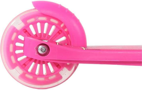 Athlopaidia Kids 3-Wheel Scooter with LED Lighting Pink