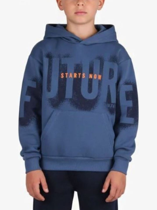 Kids Sweatpants Set Blue
