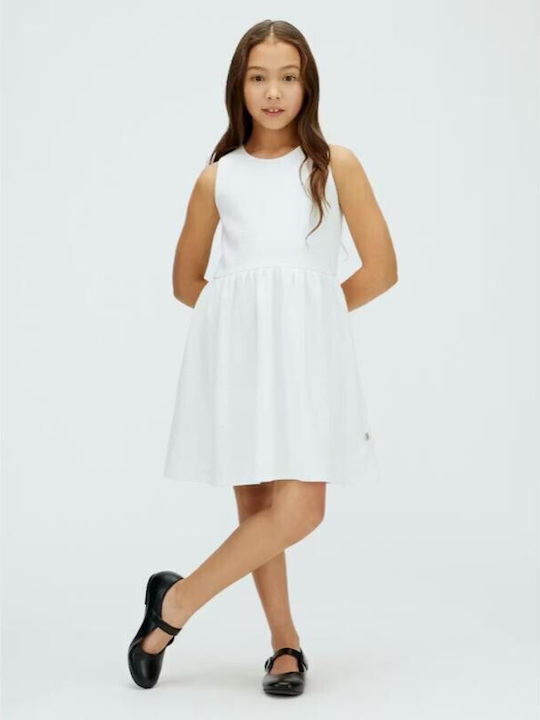 Mädchenkleid Weiß