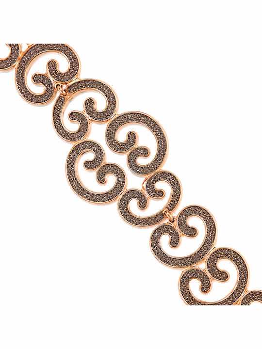Rebecca Women's Bracelet made of Brass Gold Plated