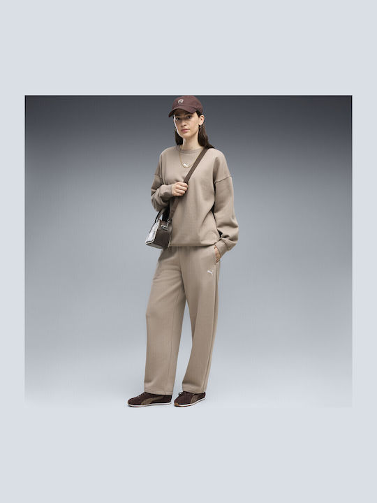 Pantaloni de trening bej