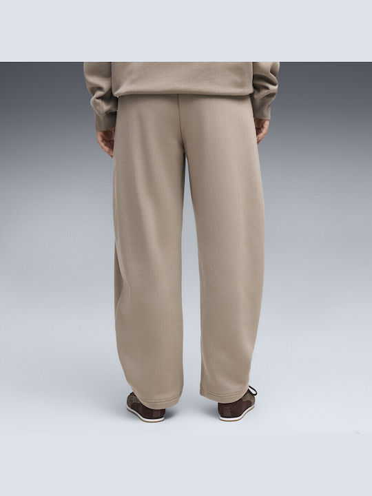 Pantaloni de trening bej