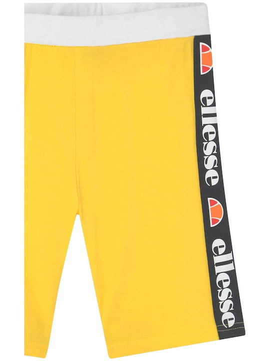 Kids Legging Cycling Short Yellow