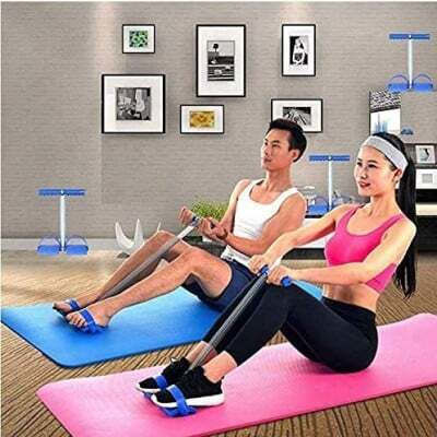 Tummy Trimmer Όργανο Κοιλιακών Μαύρο με Λάστιχα