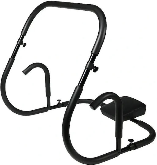 X-FIT AS-1000-3 03-003-129 Τραμπάλα Κοιλιακών Μαύρη με Στρωματάκι