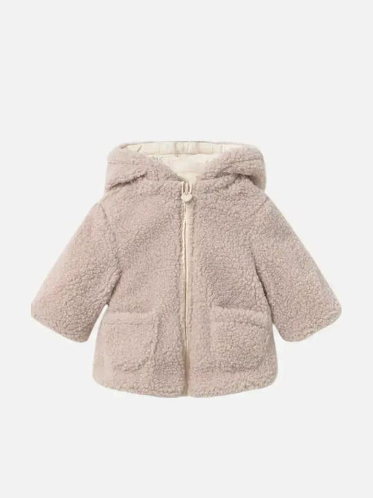Kinderjacken & Winterjacken Casual Kurzes Ecru