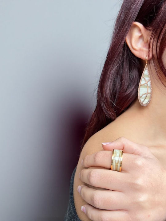 Rebecca Damen Ring Vergoldet