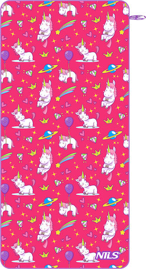 Ncr16 Kinder-Strandtuch Einhorn 160x80 cm Nils