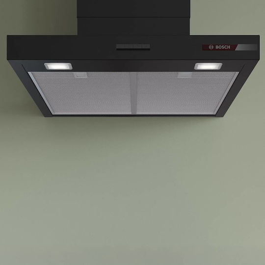 Bosch Απορροφητήρας Καμινάδα 60cm Μαύρος
