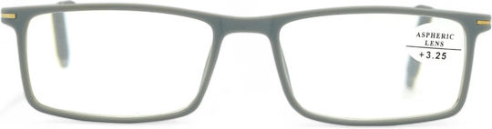 Optosquad Reading Glasses +2.25 In Grey Colour 8777-2