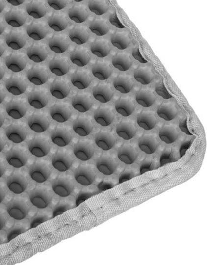 Cat Litter Mat Zola 60 X 45 Cm Double Non-slip Gray