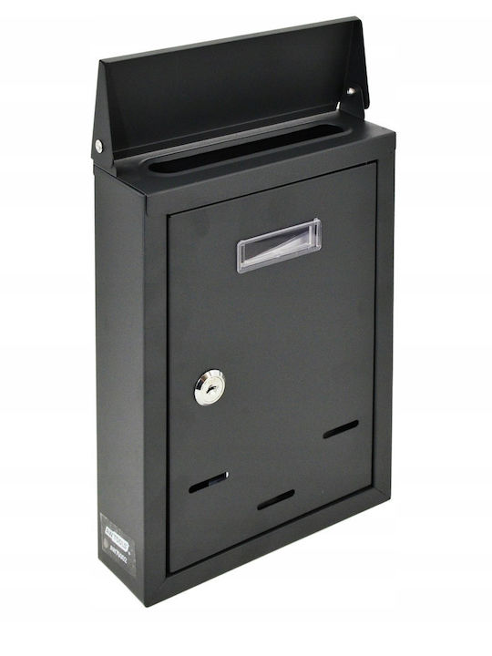 AWTools Пощенска Кутия На Открито Inox В Сив Цвят 35x23x8.5cm